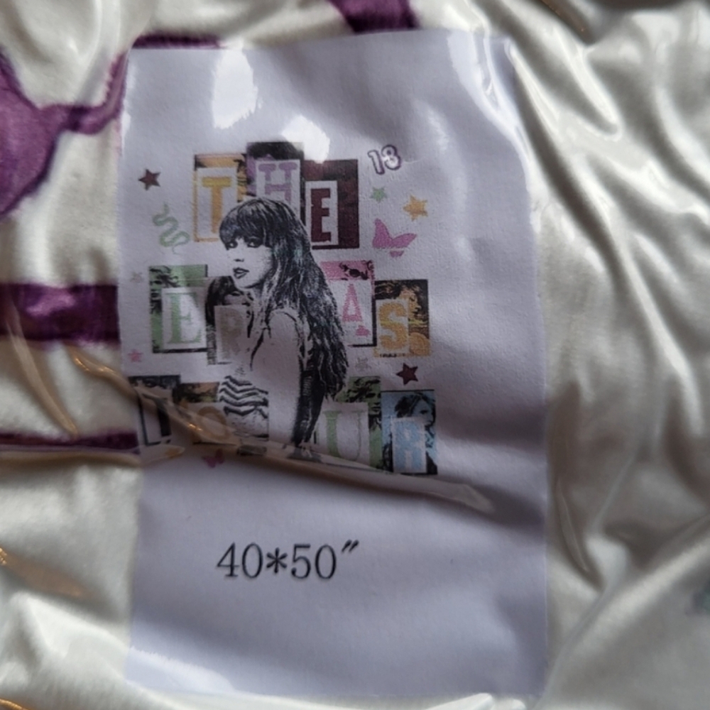 New Taylor Swift Throw Blanket , The Eras Tour 40 X 50"